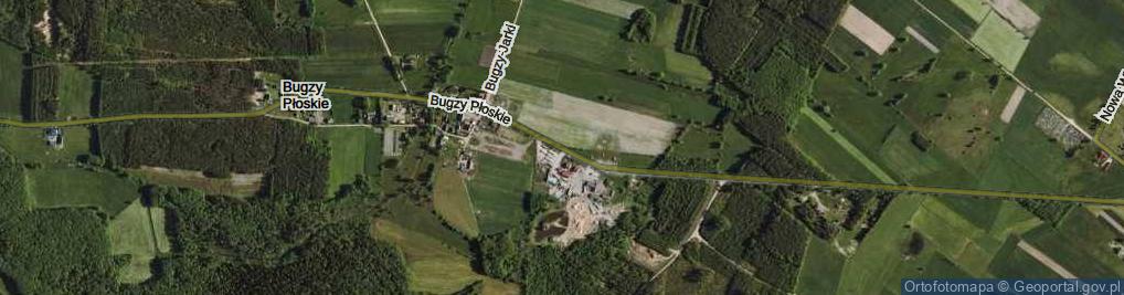 Zdjęcie satelitarne Bugzy Płoskie ul.